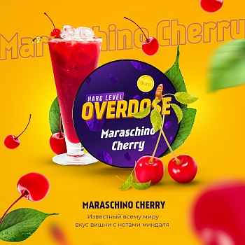 Табак Overdose, 25гр "Maraschino Cherry / Коктейльная вишня"